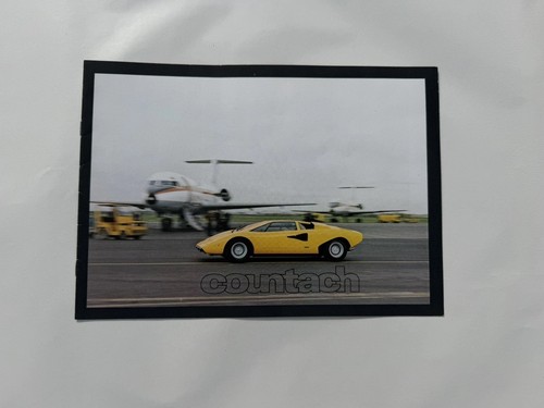 Brochure lamborghini countach - brochure,