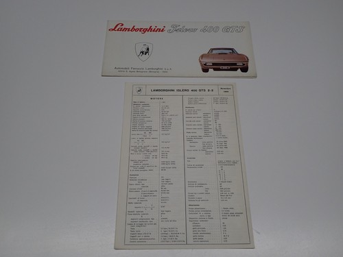 Lamborghini islero 400 gts con - 400,