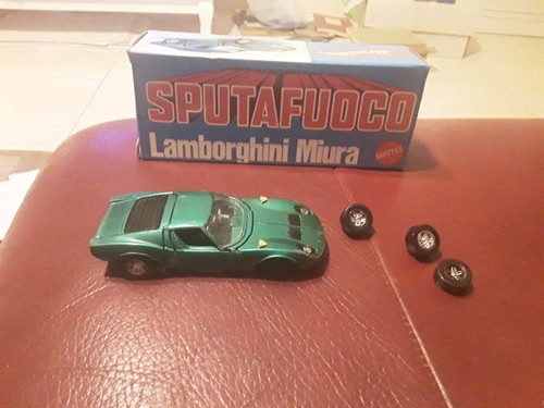 Lamborghini miura 400 mattel - miura, p